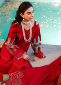 Sahane | In Laws in Lawn Eid Edit | CT-21008 Risate L Red Lawn