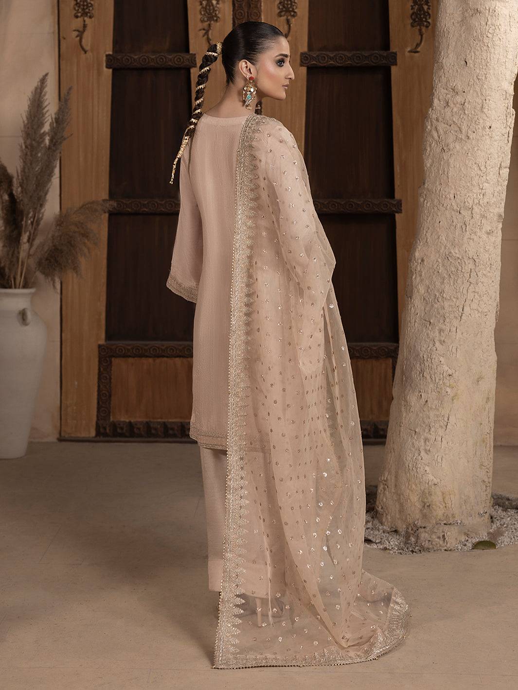 Hem Stitch | Raw Silk Edit 25 |Janan - Pakistani Designer Dress - by Hemstitch | Type: Ladies Clothes - 100% Original at Saira Sultan