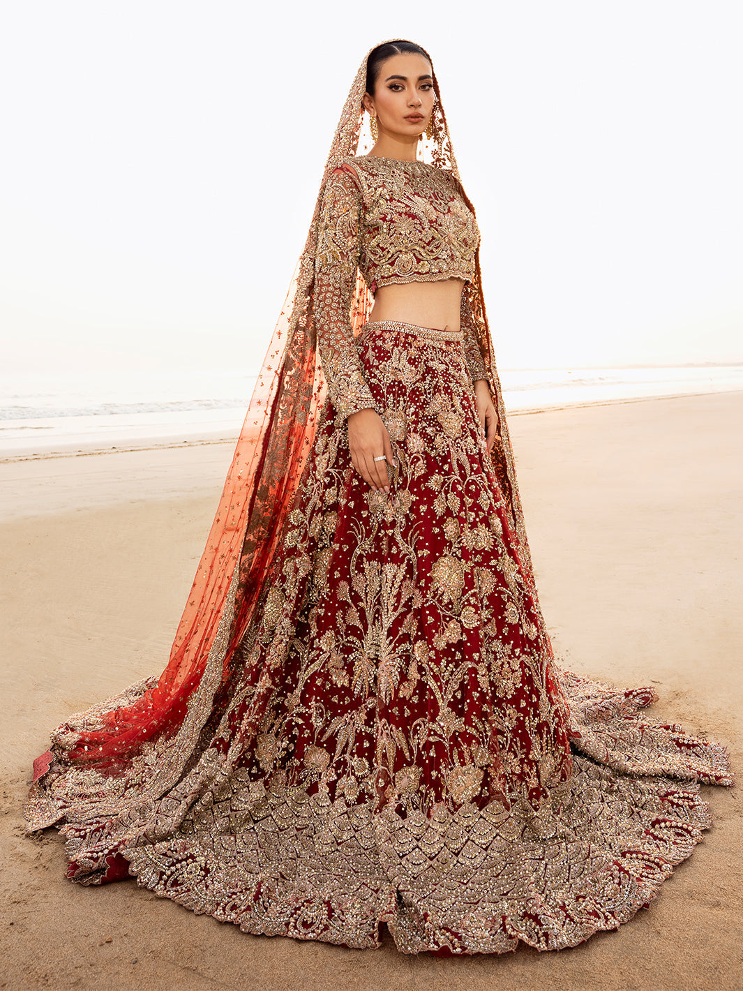 Epoque | Reverie Eternelle | Adoree XS Maroon Tulle