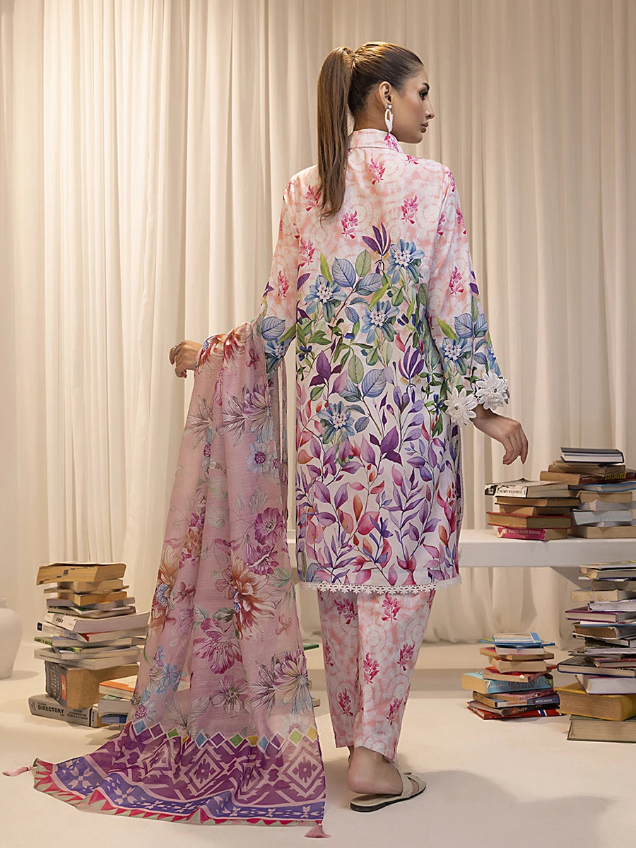 Salitex | Sibel Printed Lawn Silk | ST-04 XS