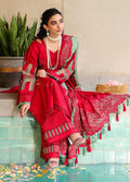 Sahane | In Laws in Lawn Eid Edit | CT-21008 Risate XL Red Lawn