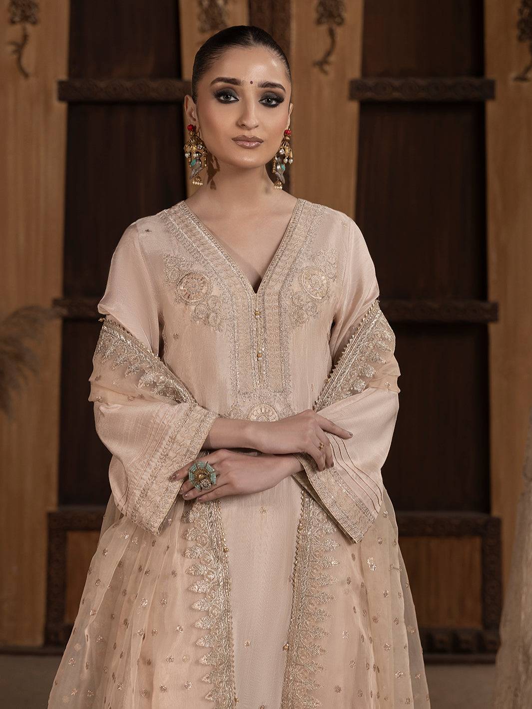 Hem Stitch | Raw Silk Edit 25 |Janan - Pakistani Designer Dress - by Hemstitch | Type: Ladies Clothes - 100% Original at Saira Sultan