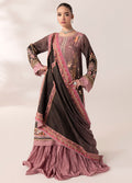 Sahane | Suay Silk Handwork Edit | CT-15007 LILANA - SUAY M Pink Silk