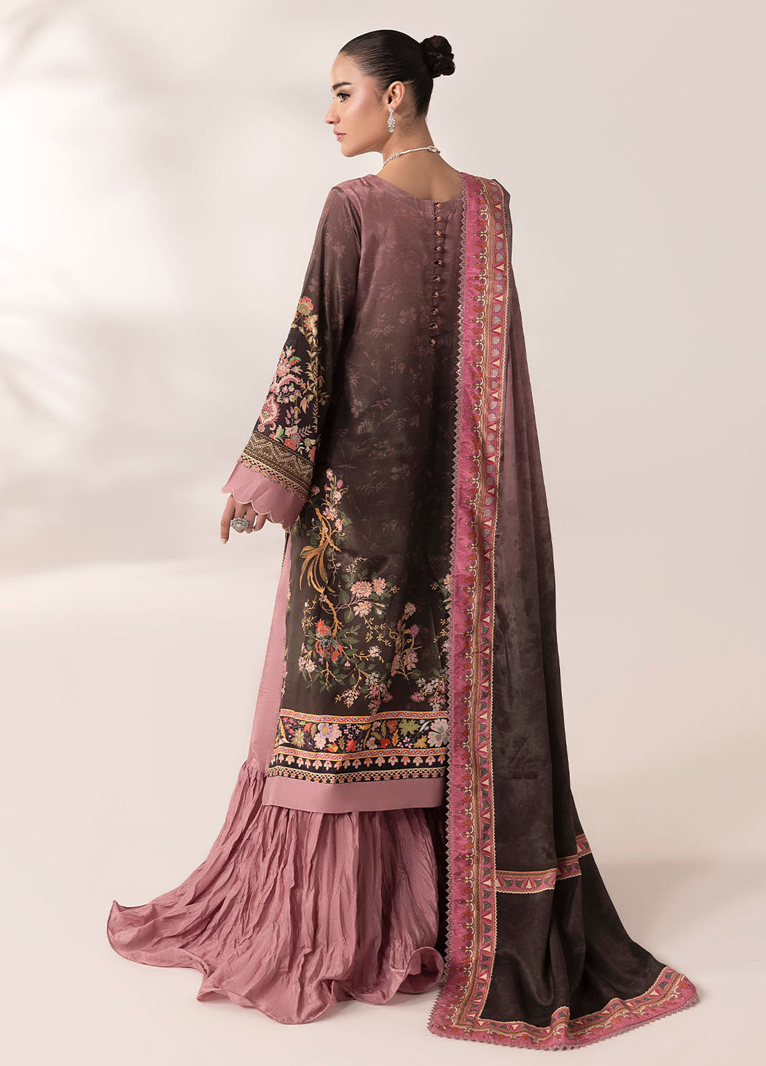 Sahane | Suay Silk Handwork Edit | CT-15007 LILANA - SUAY XS Black Silk