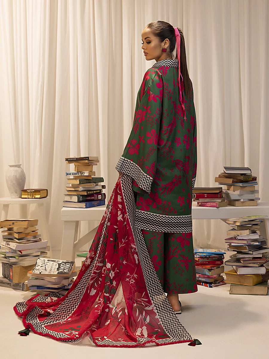 Salitex | Sibel Printed Lawn Silk | ST-01 XS