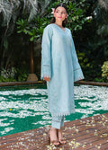 Sahane | Lovent Embroidered Pret 25 | ME23004 Celeste S Ice Blue Lawn