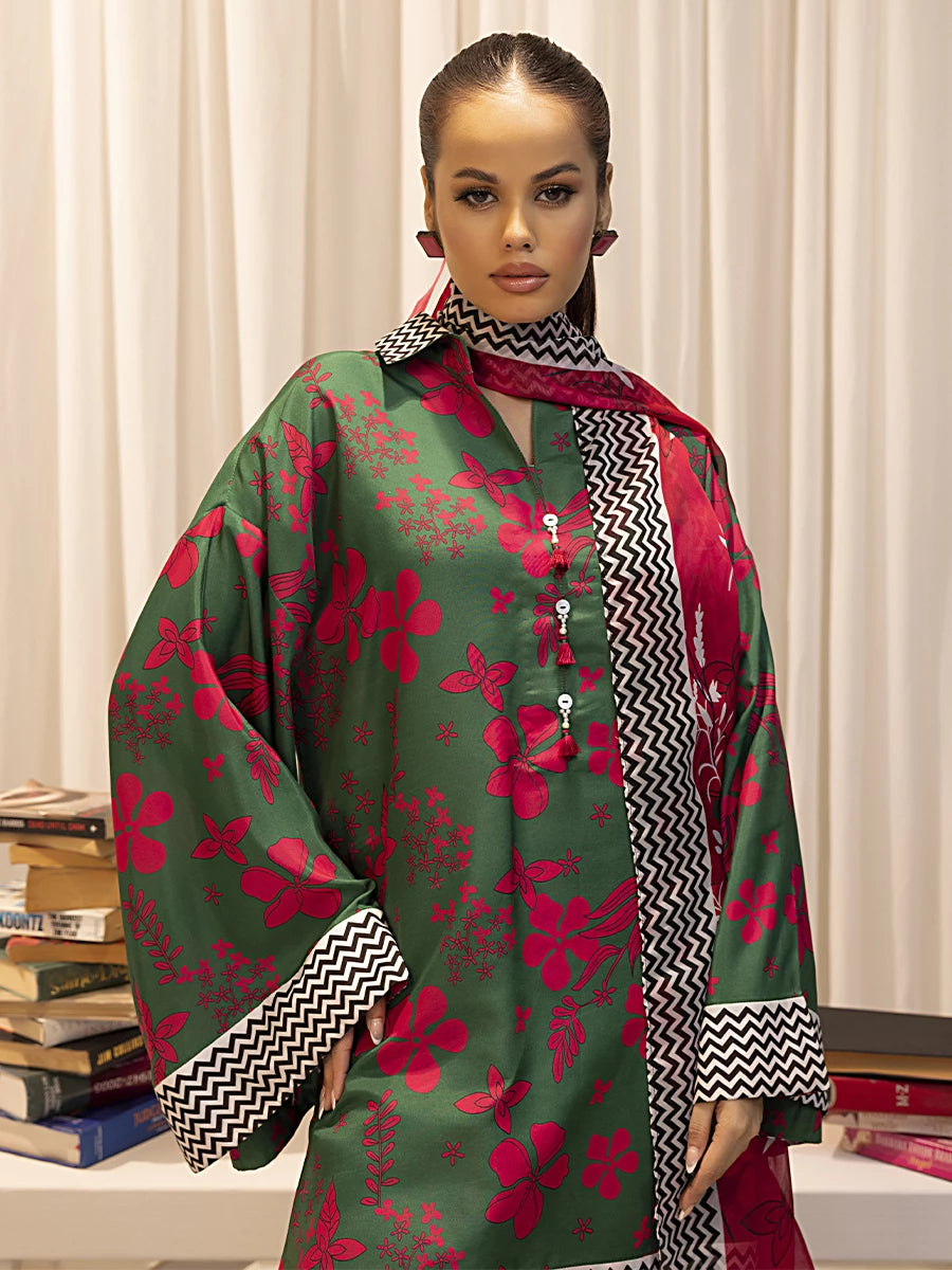 Salitex | Sibel Printed Lawn Silk | ST-01 M