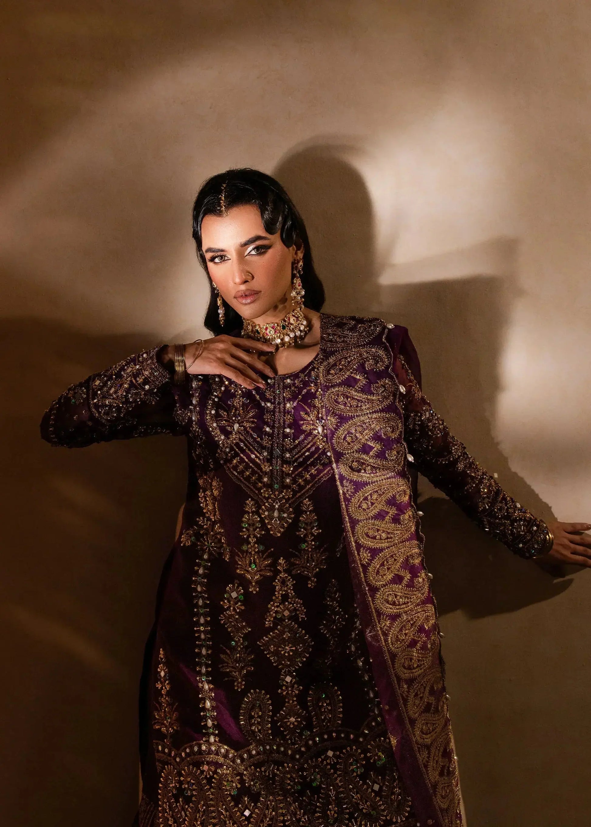 Maria Osama Khan | Sajni Wedding Festive | Yashfa - Pakistani Designer Dress - by Maria Osama Khan | Type: Bridal - 100% Original at Saira Sultan