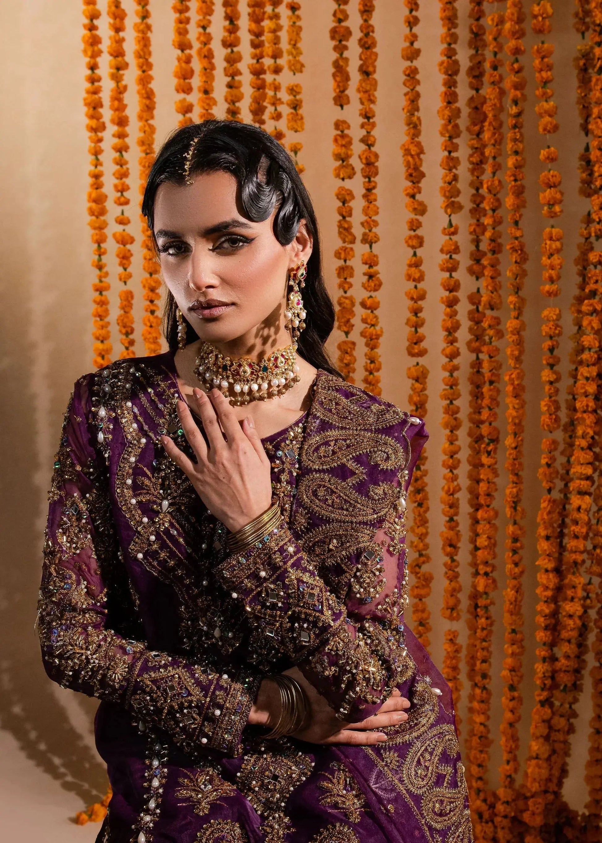Maria Osama Khan | Sajni Wedding Festive | Yashfa - Pakistani Designer Dress - by Maria Osama Khan | Type: Bridal - 100% Original at Saira Sultan