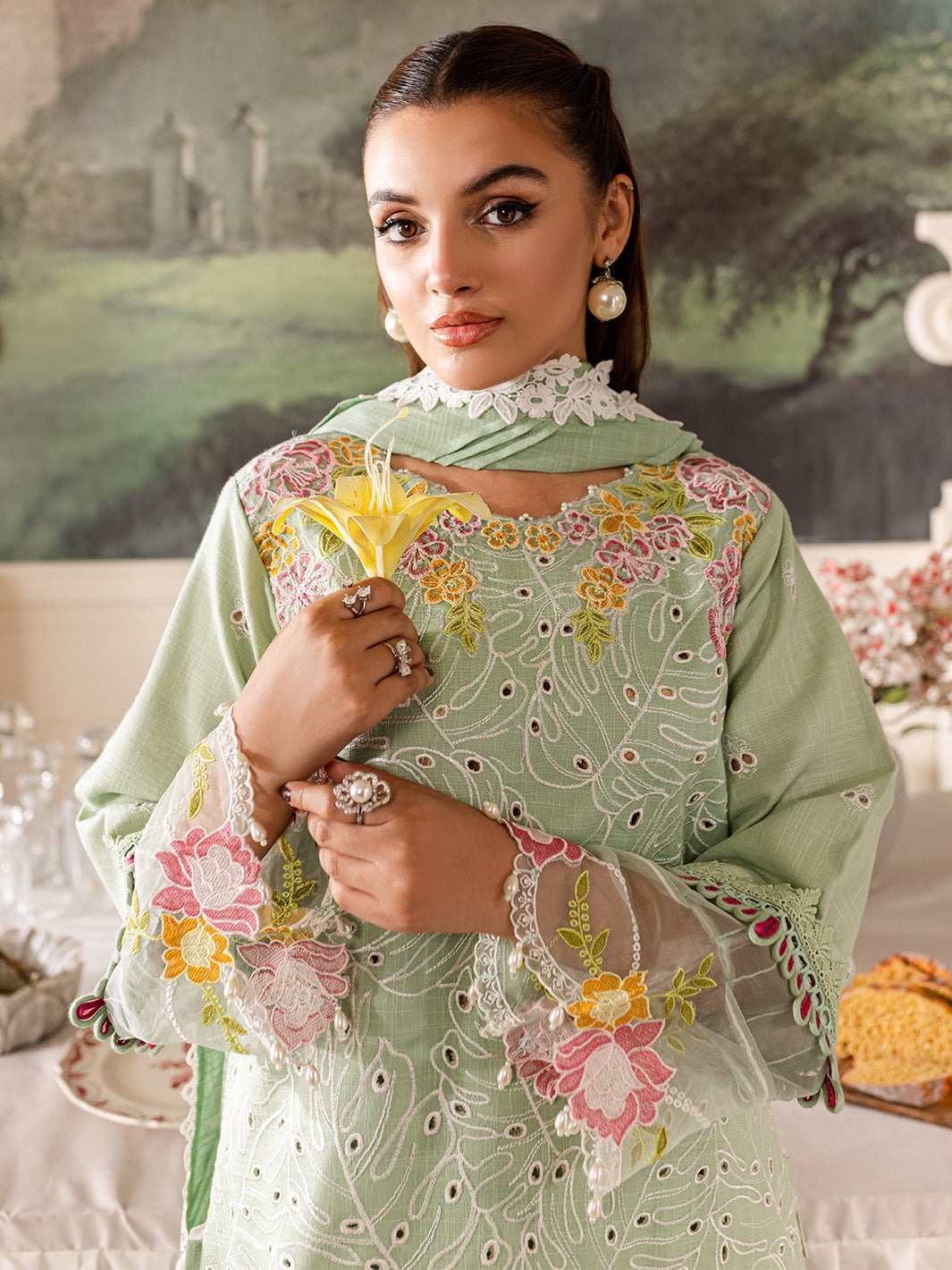 Parishay | Mira Winter | MW-02 | 3 PC Khaddar - Pakistani Designer Dress - by Parishay | Type: Luxury - 100% Original at Saira Sultan
