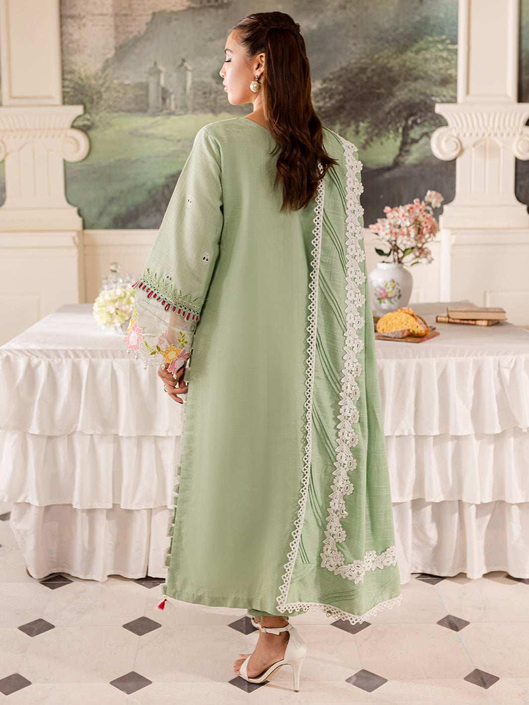 Parishay | Mira Winter | MW-02 | 3 PC Khaddar - Pakistani Designer Dress - by Parishay | Type: Luxury - 100% Original at Saira Sultan