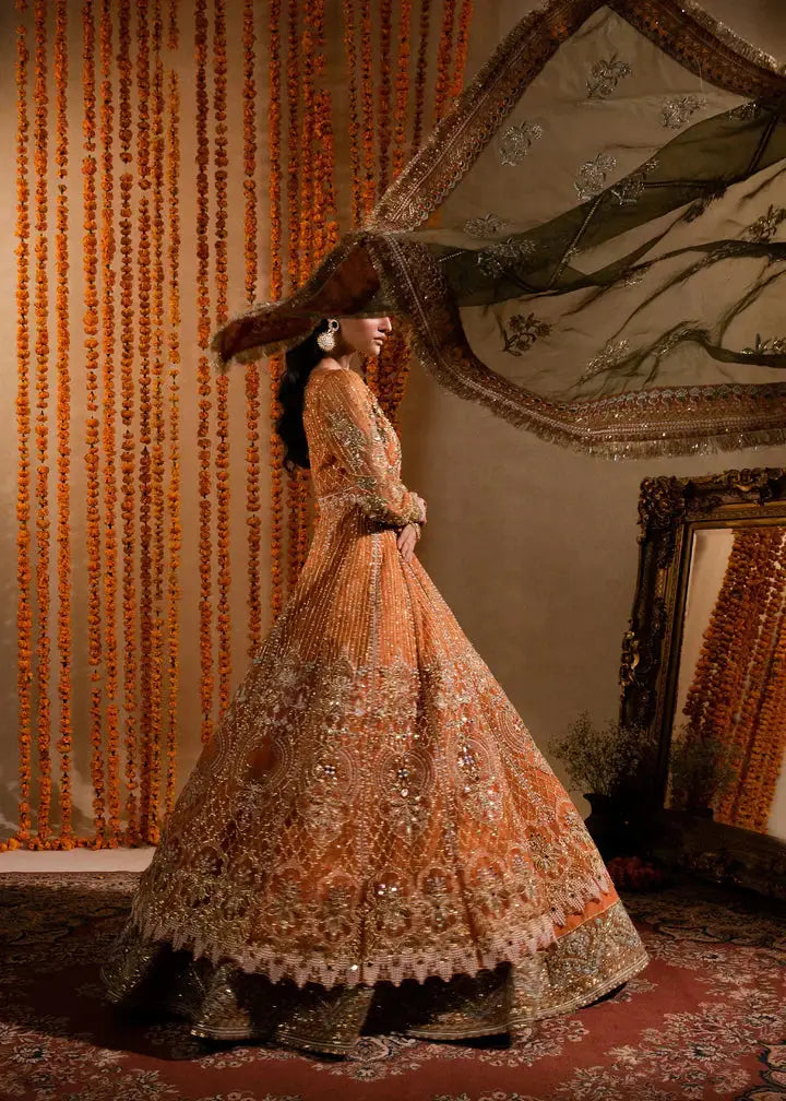 Maria Osama Khan | Sajni Wedding Festive | Anchal - Pakistani Designer Dress - by Maria Osama Khan | Type: Bridal - 100% Original at Saira Sultan