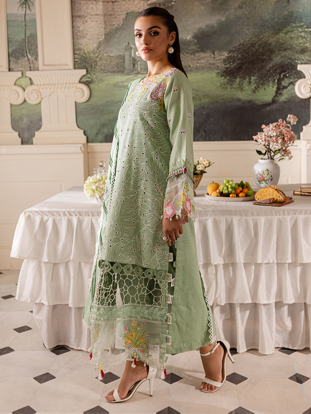 Parishay | Mira Winter | MW-02 | 3 PC Khaddar - Pakistani Designer Dress - by Parishay | Type: Luxury - 100% Original at Saira Sultan