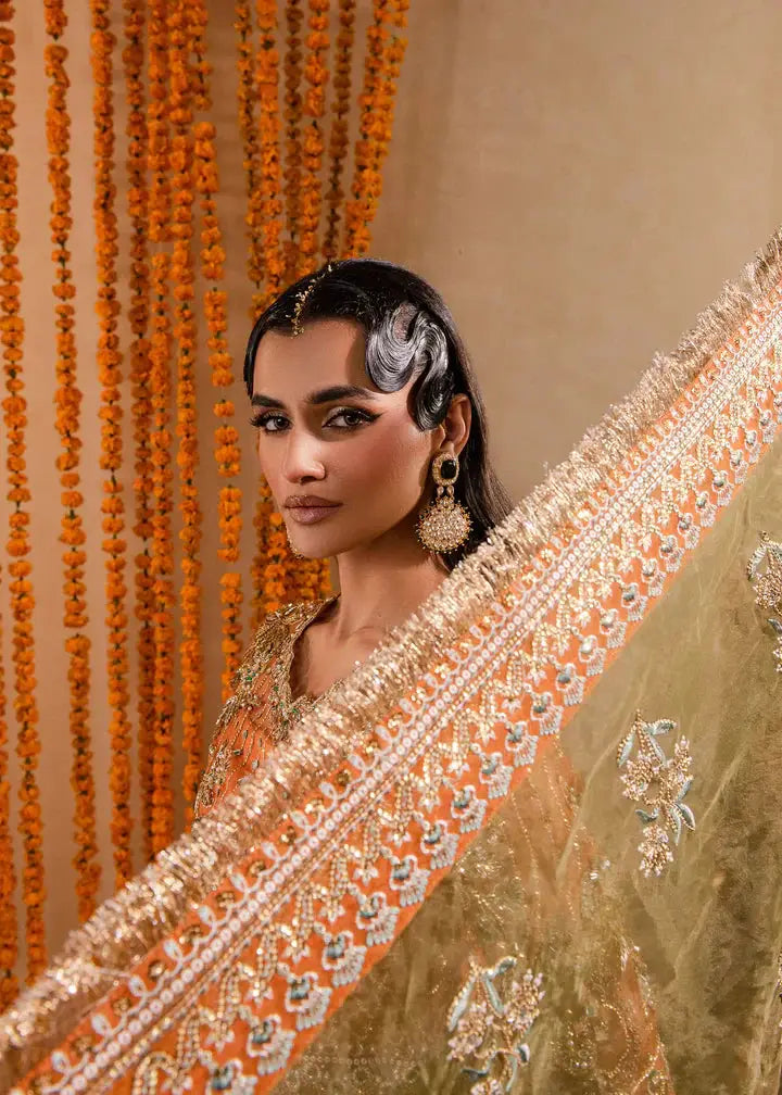 Maria Osama Khan | Sajni Wedding Festive | Anchal - Pakistani Designer Dress - by Maria Osama Khan | Type: Bridal - 100% Original at Saira Sultan
