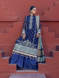 Salitex | Signature Festive Chiffon | SUNW6JI018UT Custom Size Dark Blue Khaddi Net