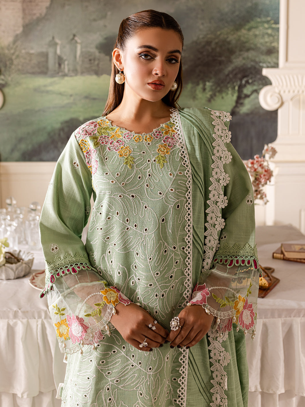 Parishay | Mira Winter | MW-02 | 3 PC Khaddar - Pakistani Designer Dress - by Parishay | Type: Luxury - 100% Original at Saira Sultan