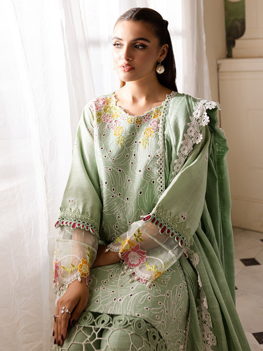 Parishay | Mira Winter | MW-02 | 3 PC Khaddar - Pakistani Designer Dress - by Parishay | Type: Luxury - 100% Original at Saira Sultan