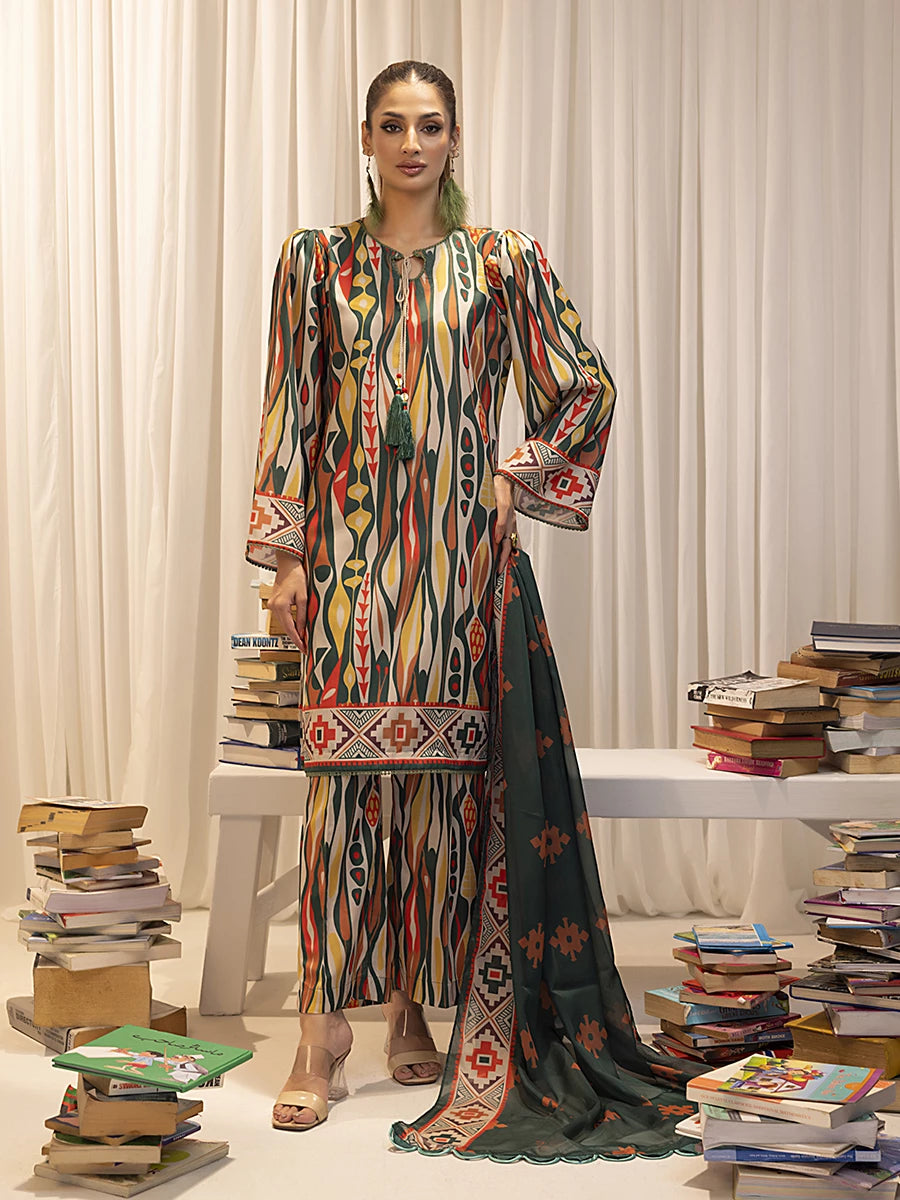 Salitex | Sibel Printed Lawn Silk | ST-05 M