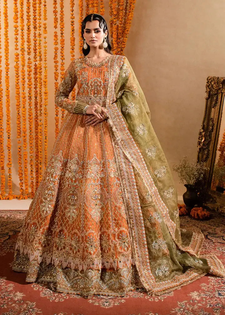 Maria Osama Khan | Sajni Wedding Festive | Anchal - Pakistani Designer Dress - by Maria Osama Khan | Type: Bridal - 100% Original at Saira Sultan