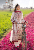 Asim Jofa | Luxury Lawn 25 | AJELL-08 XL Ivory Lawn