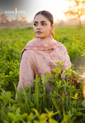 Asim Jofa | Luxury Lawn 25 | AJELL-15 XL Pale Peach Lawn