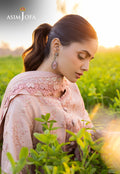 Asim Jofa | Luxury Lawn 25 | AJELL-15 L Pale Peach Lawn