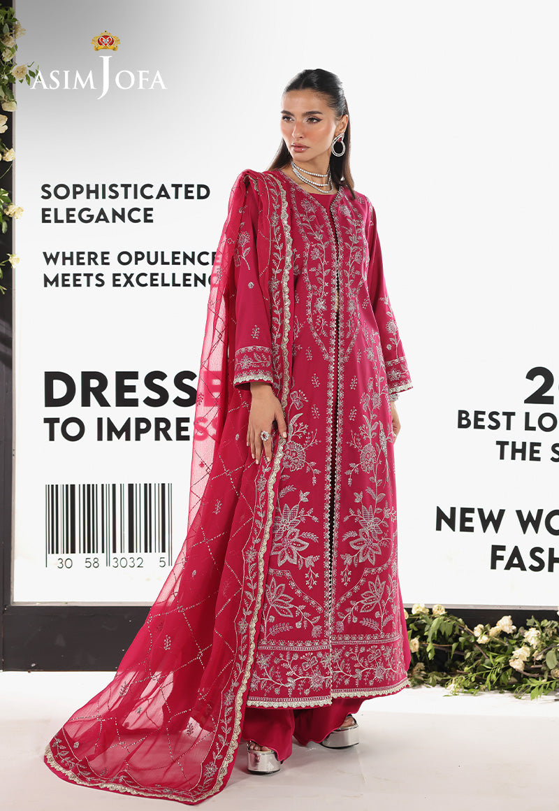 Asim Jofa | En Vogue |AJUEV-15 - Pakistani Designer Dress - by Asim Jofa - Type : Ladies Clothes - 100% Original at Saira Sultan