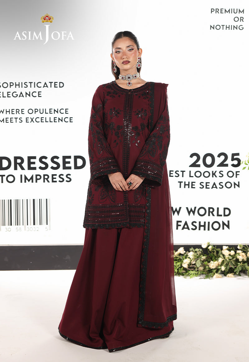 Asim Jofa | En Vogue | AJUEV-05 - Pakistani Designer Dress - by Asim Jofa - Type : Ladies Clothes - 100% Original at Saira Sultan