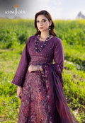 Asim Jofa | Luxury Lawn 25 | AJELL-18 M Plum Lawn
