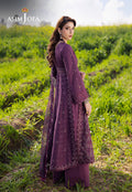 Asim Jofa | Luxury Lawn 25 | AJELL-18 S Plum Lawn