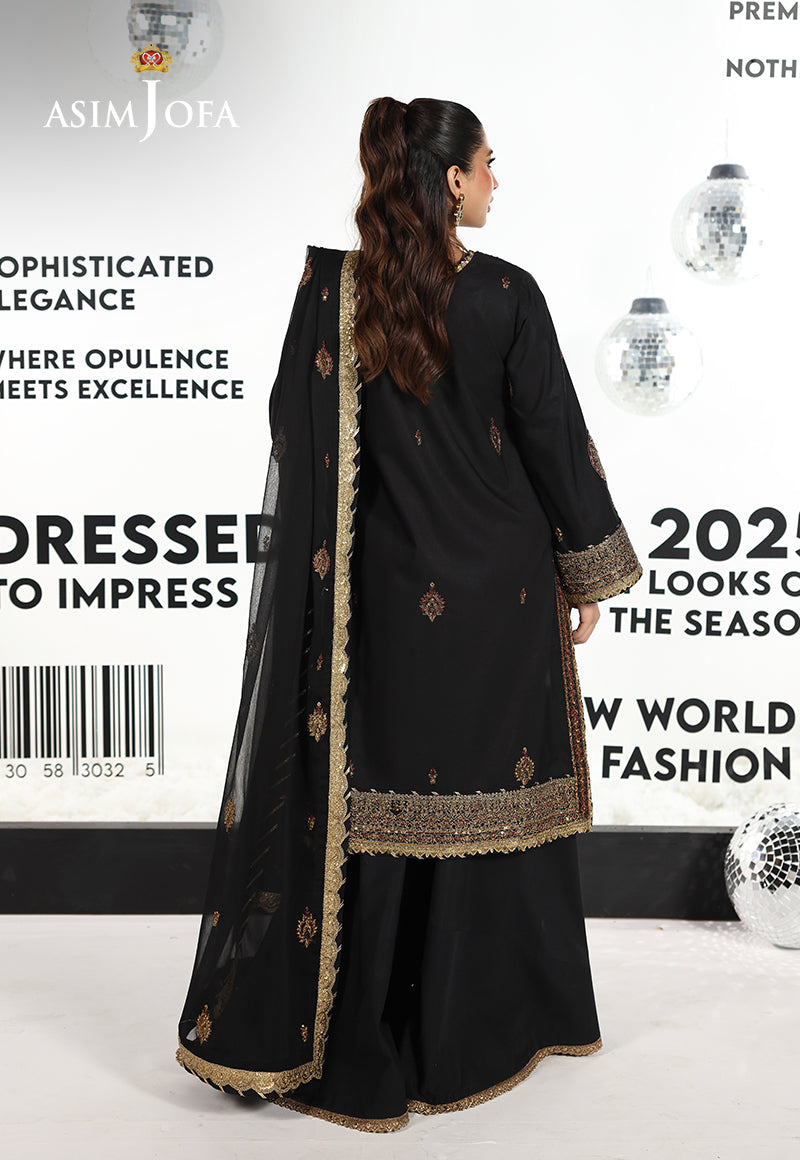 Asim Jofa | En Vogue |AJUEV-18 - Pakistani Designer Dress - by Asim Jofa - Type : Ladies Clothes - 100% Original at Saira Sultan