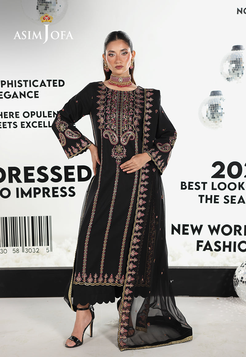 Asim Jofa | En Vogue | AJUEV-03 - Pakistani Designer Dress - by Asim Jofa - Type : Ladies Clothes - 100% Original at Saira Sultan