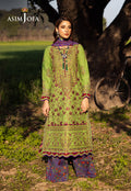Asim Jofa | Luxury Lawn 25 | AJELL-05 XS Green Lawn