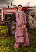Asim Jofa | Luxury Lawn 25 | AJELL-02 Custom Size Pink Lawn