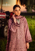 Asim Jofa | Luxury Lawn 25 | AJELL-02 XL Pink Lawn