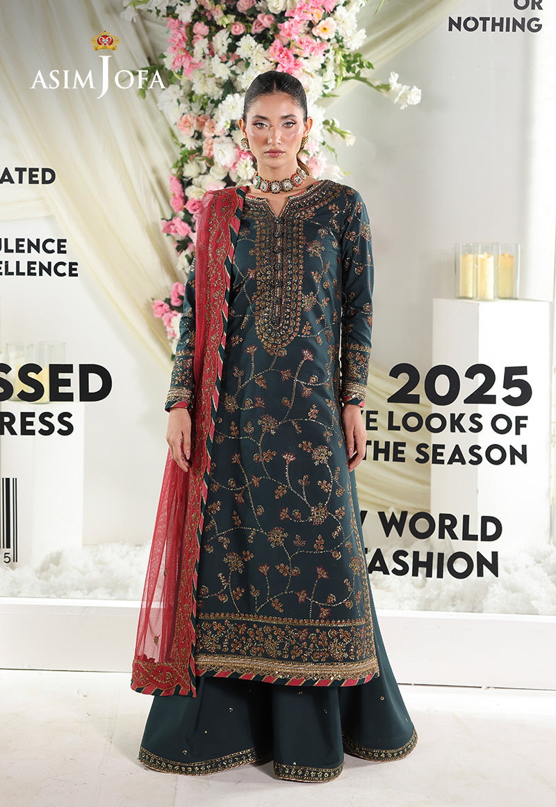 Asim Jofa | En Vogue | AJUEV-12 - Pakistani Designer Dress - by Asim Jofa - Type : Ladies Clothes - 100% Original at Saira Sultan