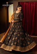 Asim Jofa | Luxury Festive Rejoice | AJLFF-19 L Black Silk