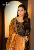 Asim Jofa | Luxury Festive Rejoice | AJLFF-19 M Black Silk