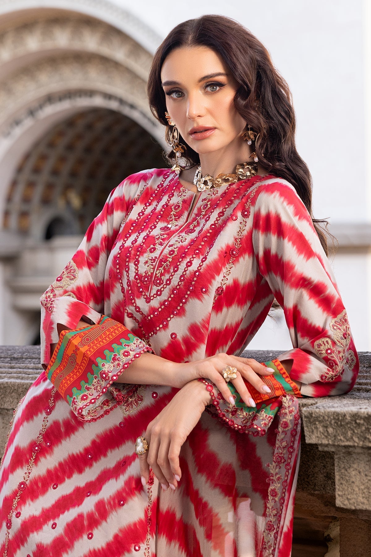 Charizma | Agaz e Nou 25 | AG5-03 XL Hot Pink Lawn