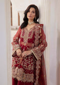 Kanwal Malik | Mirha Eid Luxury Pret 25 | Zehrah L Red Organza