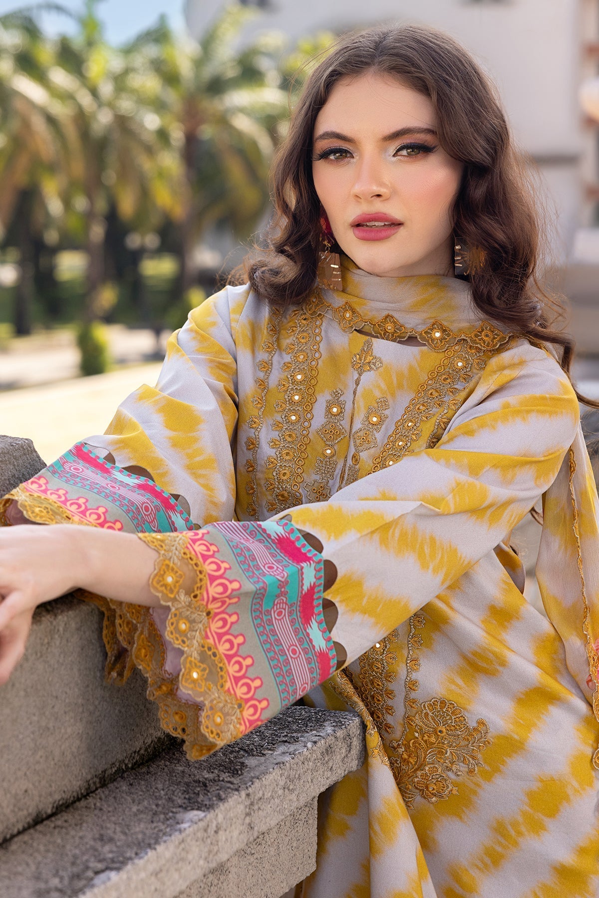 Charizma | Agaz e Nou 25 | AG5-04 L Mustard Yellow Lawn