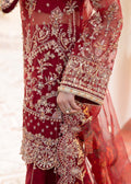 Kanwal Malik | Mirha Eid Luxury Pret 25 | Zehrah M Red Organza