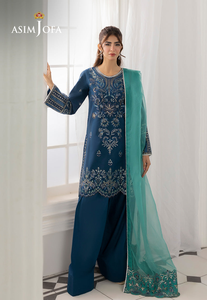 Asim Jofa | Izel Luxury Collection | AJIZL-18 - Pakistani Designer Dress - by Asim Jofa - Type : Ladies Clothes - 100% Original at Saira Sultan