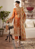 Kanwal Malik | Mirha Eid Luxury Pret 25 | Roshail XS Rust Organza