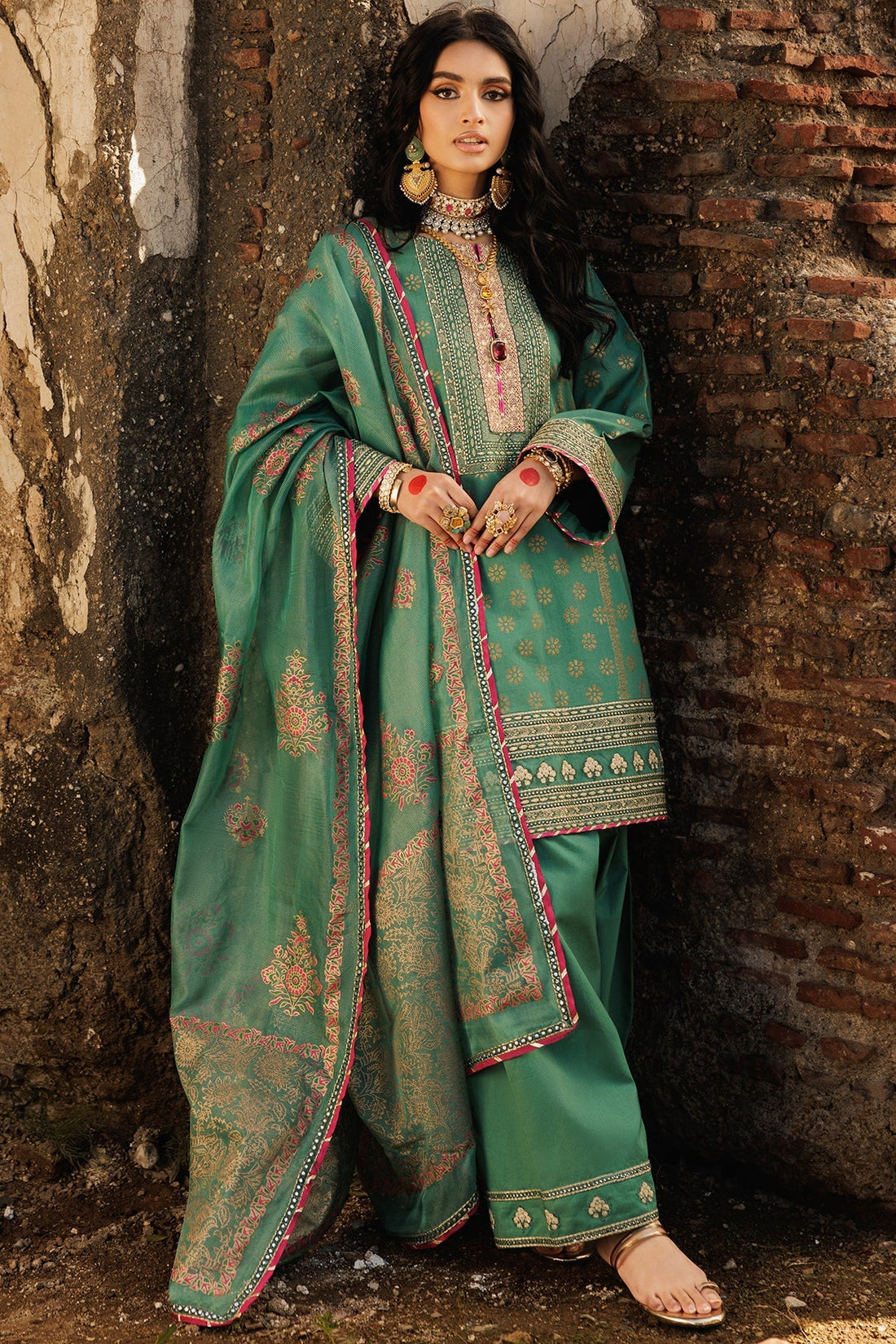 Charizma | Festive Pret | CMA-5-027 XS Green Lawn