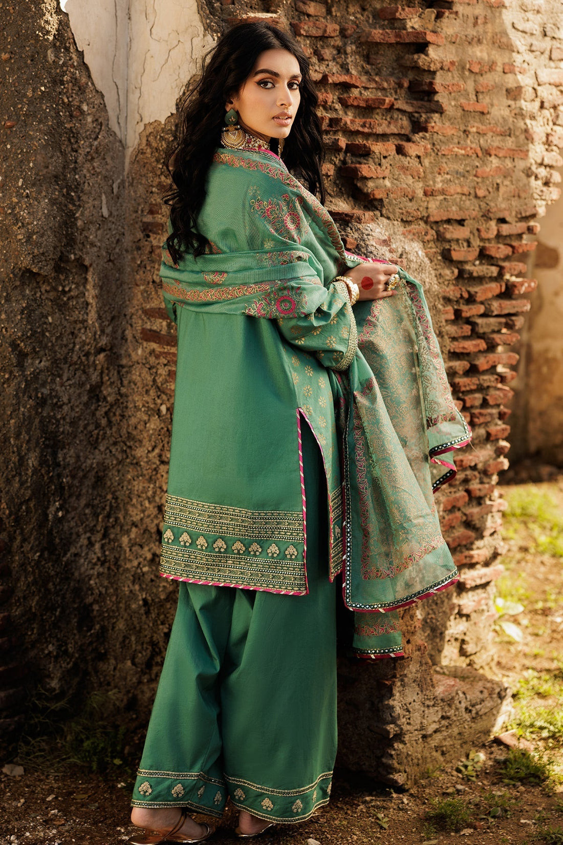 Charizma | Festive Pret | CMA-5-027 XS Green Lawn
