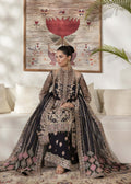 Kanwal Malik | Mirha Eid Luxury Pret 25 | Rama S Black Organza