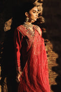 Charizma | Festive Pret | CMA-5-28 L Red Silk