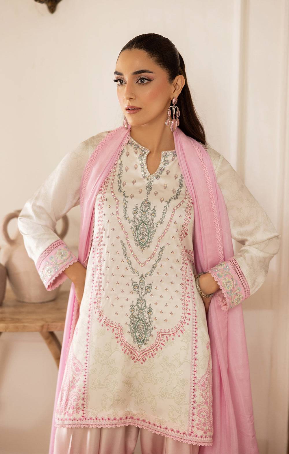 Maya | Eloura Silk Pret 25 |AURI - Pakistani Designer Dress - by Maya - Type : Ladies Clothes - 100% Original at Saira Sultan