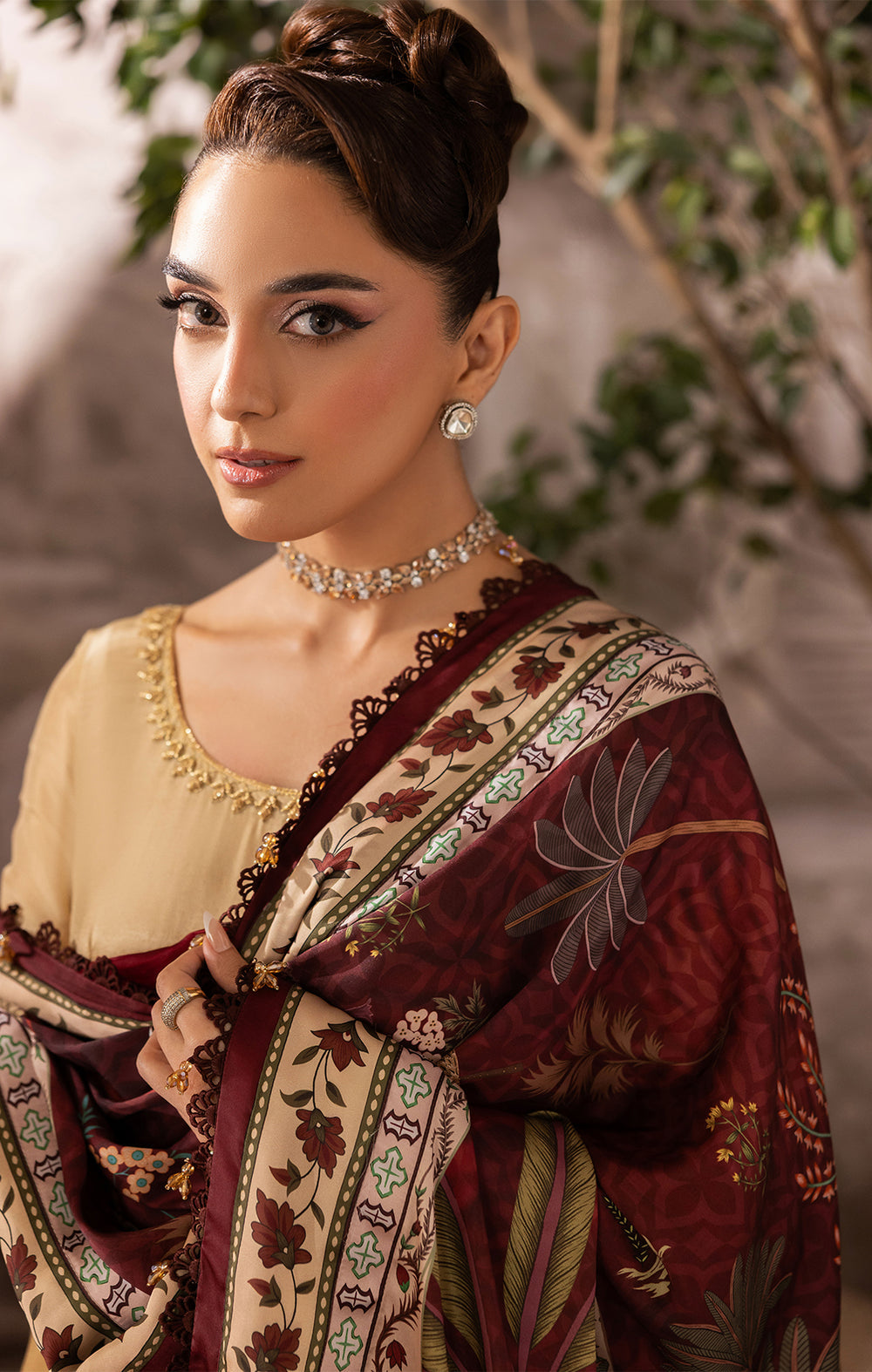 Maya | Eloura Silk Pret 25 |SILVA - Pakistani Designer Dress - by Maya - Type : Ladies Clothes - 100% Original at Saira Sultan